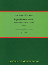 CONCERTO in E minor RV484, PV137, FVIII/6