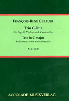 TRIO in C minor Op.33 No.2 score & parts