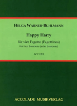 HAPPY HARRY 4 Quartets score & parts