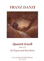QUARTET in D minor Op.40 No.2 (score & parts)