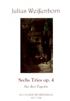 SIX TRIOS Op.4 (score & parts)