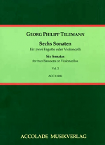 SIX SONATAS Volume 2