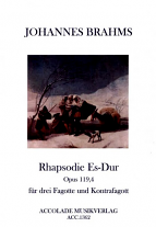 RHAPSODIE in Eb major Op.119 No.4 (score & parts)