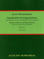 BASSOON STUDIES FOR ADVANCED STUDENTS Op.8/2