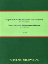 SELECTED WORKS from the Renaissance and Baroque