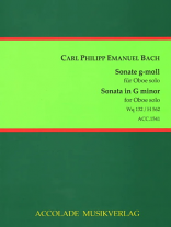 SONATA in G minor Wq132/H562