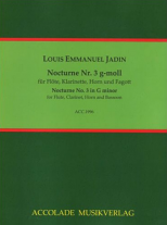 NOCTURNE No.3 in G minor (score & parts)