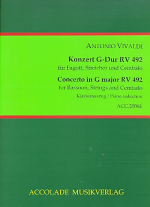 CONCERTO in G major RV492 FVIII/29 PV128