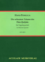 DIE SELTSAMEN TRAUME DES DON QUICHOTE score & parts