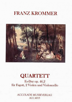 QUARTET in Eb major Op.46 No.2 (score & parts)