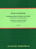 THEME AND VARATIONS (score & parts)