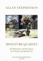 MINIATURE QUARTET score & parts