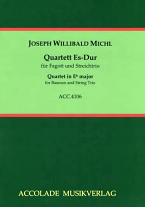 QUARTET in Eb major score & parts