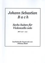 SIX SUITES BWV 1007-1012