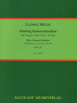 FIFTY CONCERT STUDIES Volume 2