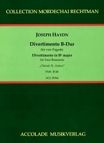 DIVERTIMENTO in Bb major Hob.II:46 (score & parts)