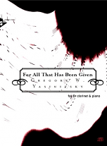 FOR ALL THAT HAS BEEN GIVEN
