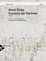 FANTASIA from Concerto for Clarinets (score & parts)