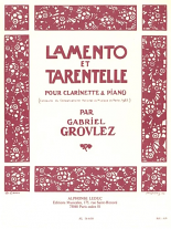 LAMENTO ET TARANTELLE