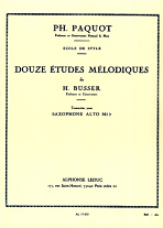 12 ETUDES MELODIQUES