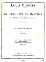 LA TECHNIQUE DU HAUTBOIS Volume 2