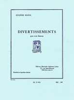 DIVERTISSEMENTS (score & parts)