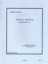 TROIS PIECES (score & parts)