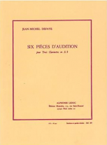 SIX PIECES D'AUDITION score and parts