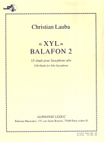 XYL BALAFON 2 Etude No.12 + CD