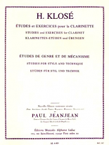 ETUDES DE GENRE ET DE MECANISME