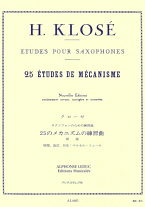 25 ETUDES DE MECANISME