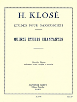 15 ETUDES CHANTANTES