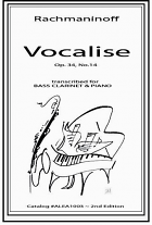 VOCALISE Op.34 No.14