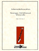 SONGS WITHOUT WORDS Op.19 No.1