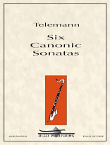 SIX CANONIC SONATAS