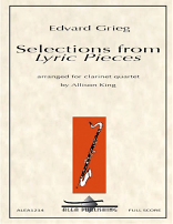 LYRIC PIECES Selections (score & parts)