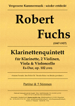 QUINTET in Eb major Op.102 (parts only)