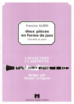 DEUX PIECES EN FORME DE JAZZ