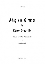 ADAGIO (score & parts)