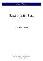 BAGATELLES for Brass (score)