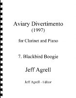AVIARY DIVERTIMENTO No.7: Blackbird Boogie