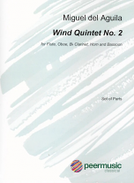 WIND QUINTET No.2 (set of parts)