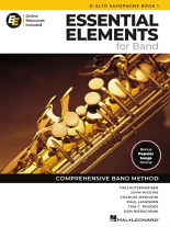 ESSENTIAL ELEMENTS for Band -  Alto Sax Book 1 + Online Resources