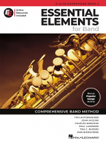 ESSENTIAL ELEMENTS for Band -  Alto Sax Book 2 + Online Resources