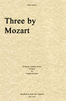 THREE BY MOZART (score & parts)
