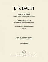 CONCERTO for Oboe & Violin in C minor, BWV1060 - Oboe part