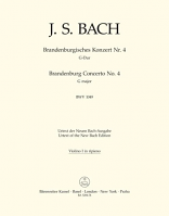 BRANDENBURG CONCERTO No.4 in G major BWV1049 Violin 1 part