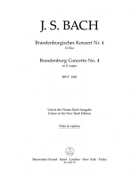 BRANDENBURG CONCERTO No.4 in G major BWV1049 Viola part