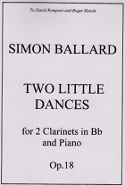 TWO LITTLE DANCES Op.18