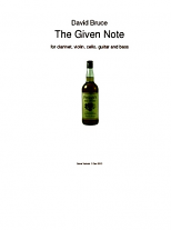THE GIVEN NOTE score & parts